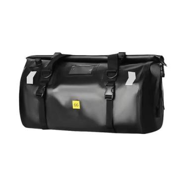 Imagem de Bolsa Traseira Grande Impermeável Para Motocicleta 40L 66L Bolsa Duráv