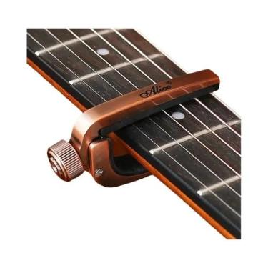 Imagem de Capotraste Ajustável Alice Roller De Metal Para Guitarra Elétrica, Vio