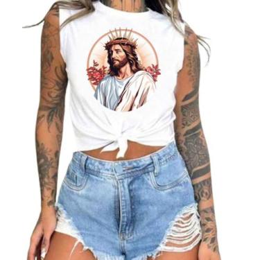 Imagem de Cropped T-Shirts Feminino Estampado Várias Estampas 60 - megan basic, 