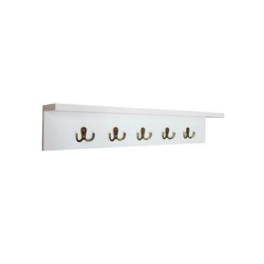 Imagem de Cabideiro Gancho Duplo com Prateleira - Ruffino Designer