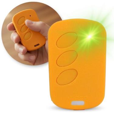 Imagem de Controle Remoto Tx Déco Ipec Portão 433Mhz Ppa Garen Seg Rcg, LARANJA