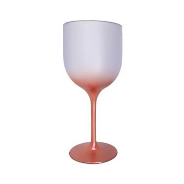 Imagem de Taça Vinho Degrade Acrilico 260 ml 10 un festa comemoração natal ano n