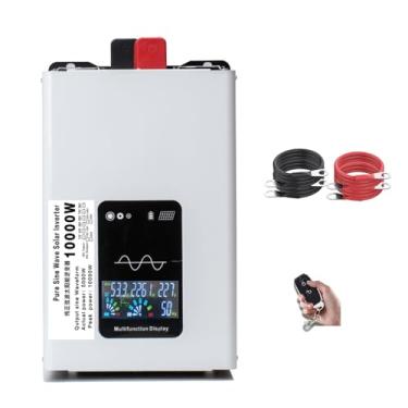 Imagem de Inversor de Potência de Onda Senoidal Pura de Alta Eficiência de 10000W, Conversor de CC 24V-96V para CA 110 V/230 V, iInversor de Energia Solar de Baixa Frequência,96V to 110V