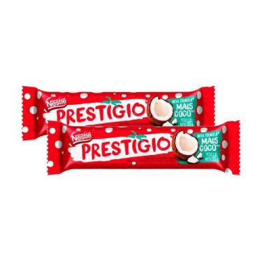 Imagem de Kit 2 Chocolate Nestlé Prestígio 33g