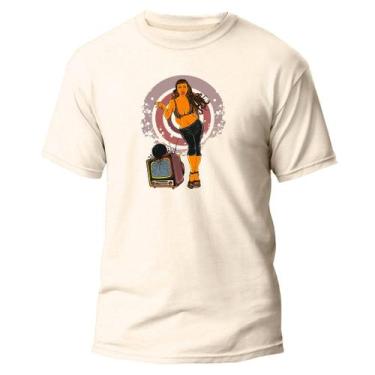 Imagem de Camiseta Básica Algodão Premium Estampa Digital Herói GTA - Pavesi, Of