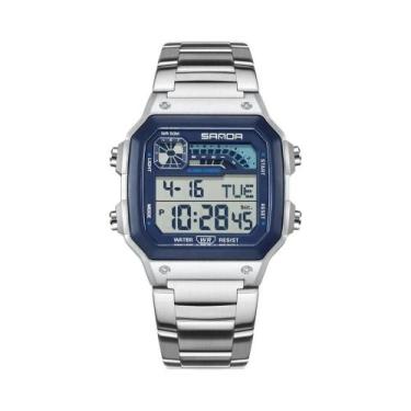 Imagem de Relógio Esportivo Digital Masculino À Prova D'Água SANDA 6196 Multifun