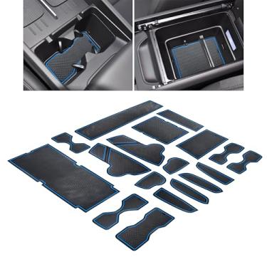 Imagem de Para Hyundai Santa Fe 2026 2025 2024 Acessórios Porta-copos Inserção Porta Slot Mats Console Centro Forro Caixa de Luvas Porta-copos Porta-copos para Santa Fe Acabamento Interior Almofada
