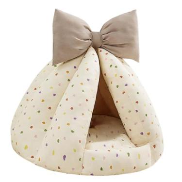 Imagem de Generic Casinha para Hamster, para Dormir, Acessórios para Gaiola, Esconderijo, Cama para Pequenos Animais, Ideal para Chinchilas, Hamsters, Bege 40x27cm