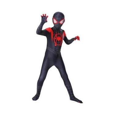 Imagem de Fantasia De Cosplay Do Homem-Aranha Miles Morales Para Meninos E Menin