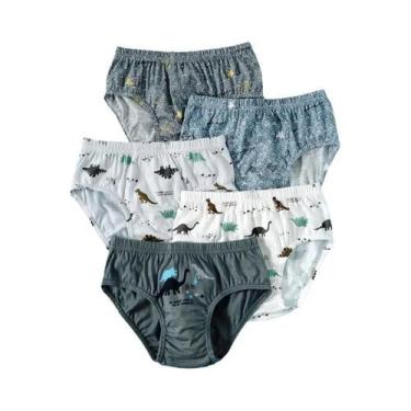 Imagem de Cuecas De Algodão Para Meninos Com Estampa Do Mickey, Respirável, Paco