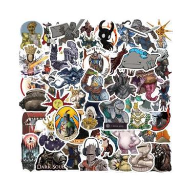 Imagem de Dark Souls 50 Adesivos Para Scrapbook, Decoração DIY Para Diário, Lapt