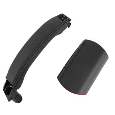 Imagem de Compatível com Land Rover Discovery Sport 2015-2019 LR076161 LR076162Car Interior Esquerda Direita Porta Puxador de couro Substituição do conjunto(Model B Right)