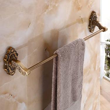 Imagem de Toalheiro de mão, suporte de toalha de banheiro, haste única para armazenamento de hotel/casa de banho, toalheiro estendido antigo para hotel/casa de banho toalheiro de armazenamento de casa de banho