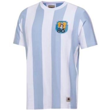 Imagem de Camisa Argentina Retrô 1986 Masculina-Masculino