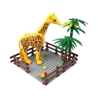 Imagem de Blocos De Montar DIY De Pequenas Partículas: Cenário De Fazenda Com Cu