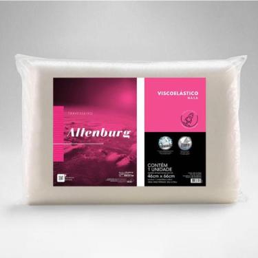 Imagem de Travesseiro Altenburg Viscoélastico Nasa 46x66, UN, Marfim