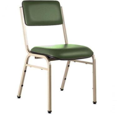 Imagem de Cadeira Empilhável Para Auditórios Linha Hotel Smart Verde