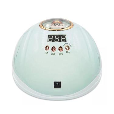 Imagem de Cabine Seca Esmalte Maquina Unha Gel Alongamento Sun S8 Verde água