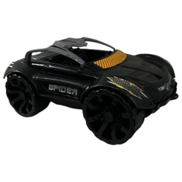 Imagem de Carrinho Brinquedo Conversível Spider Resistente Cor:Azul - ARV, Preto