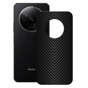 Imagem de Película Para Xiaomi Redmi A3 - Traseira De Fibra De Carbono Preta - Gshield