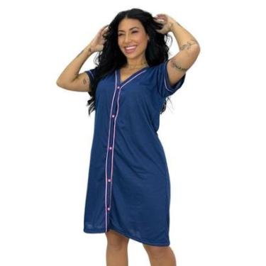 Imagem de Camisola Amamentação Americana com Botões Eliana-Feminino