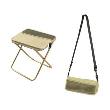 Imagem de Cadeira Dobrável Portátil Para Camping, Caminhadas, Pesca E Lazer Ao A