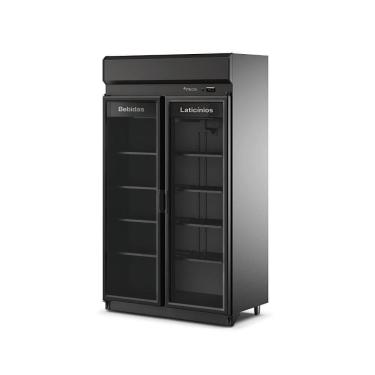 Imagem de Expositor Refrigerado Vertical 869 Litros Auto Serviço 2 Portas de Vidro Fricon ACFM785 Total Black - 220V