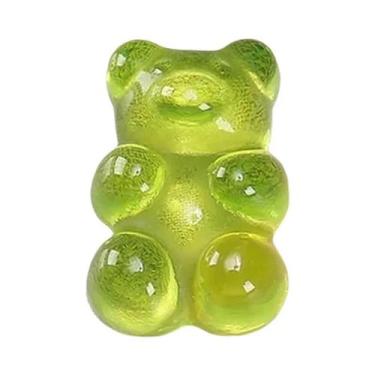 Imagem de Decorações De Unhas Kawaii 3D Com Urso De Gelatina Em Resina E Strass,