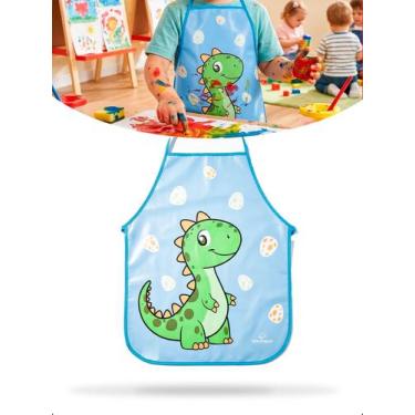 Imagem de Avental Infantil Escolar Pintura Arte Impermeável Multiuso - - Klizz