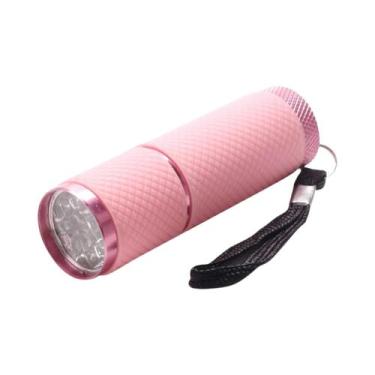 Imagem de Lanterna Pequena De Alumínio Com Luz Branca E Cordão, Tocha De Bolso P