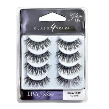 Imagem de Kit de Cílios Postiços Glam Line Diva Glam BMK-1832 Klass Vough