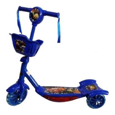 Imagem de Patinete Infantil 3 Rodas Com Música E Luz Radical Infantil - Arcani T