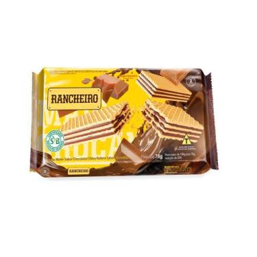 Imagem de Biscoito Wafer Rancheiro Chocolate 78g
