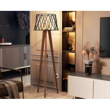 Imagem de Luminária Abajur De Chão Bivolt Estilo Industrial Moderna Arizona, Pre