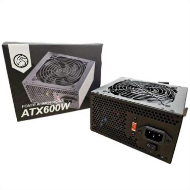Imagem de Fonte 600W Brazil PC BPC/6350-B - ATX - 24 Pinos - Bivolt