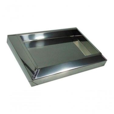 Imagem de Cinzeiro De Chão Em Aço Inox - Coletor De Bituca Cigarro