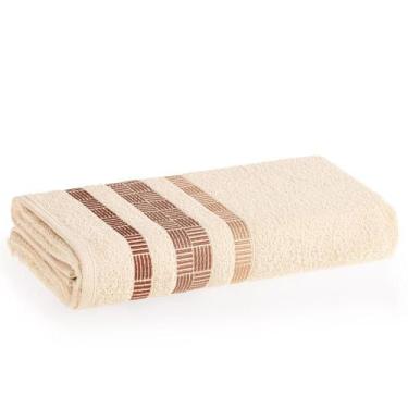 Imagem de Toalha de Banho Karsten Moreto 70x135, UN, TULE-FERRUGEM