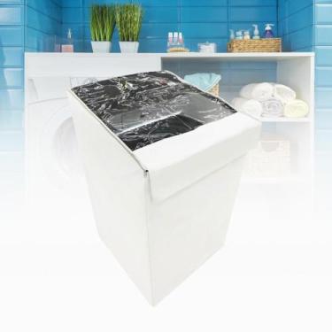 Imagem de Capa para máquina de lavar midea 13kg ciclone transparente - Clean Cap