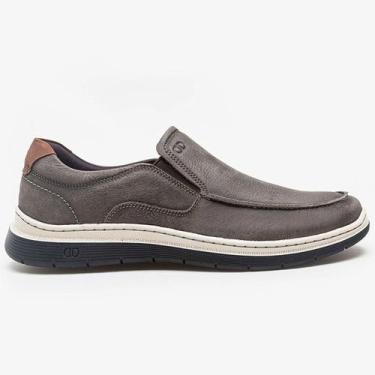Imagem de Sapato Mocassim Democrata Easy Leave Masculino Smoke, 41