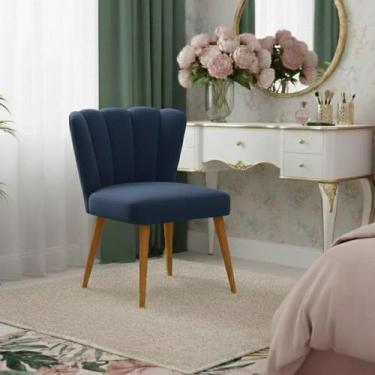 Imagem de Poltronas Liz Para Penteadeira Make Estética E Beleza - Móveis Mafer, 