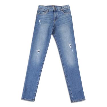 Imagem de Calça Jeans GAP Básica Desfiada Feminina-Feminino