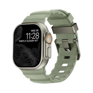 Imagem de Pulseira De Silicone Trail De 49mm 46mm 45mm 44mm Para Apple Watch Ult