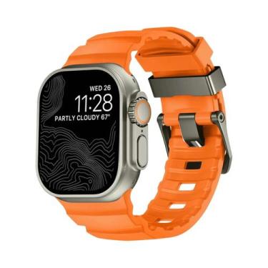 Imagem de Pulseira De Silicone Trail De 49mm 46mm 45mm 44mm Para Apple Watch Ult