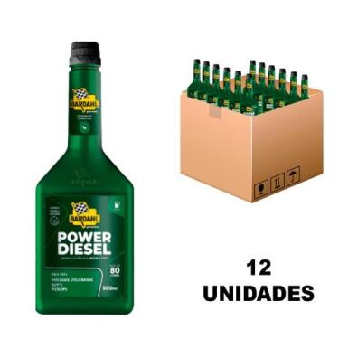 Imagem de Kit 12 Aditivo para Combustível Power Diesel 500ml - BARDAHL