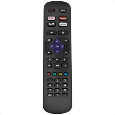 Imagem de Controle Remoto Compatível com TV AOC Acesso Rápido Netflix Globoplay 