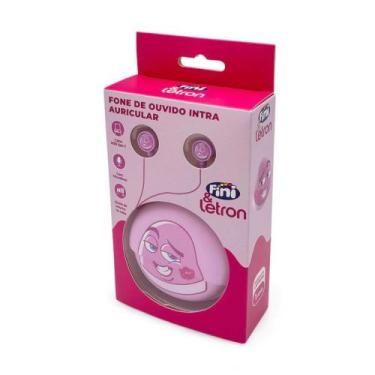 Imagem de Fone de Ouvido beijo fini intra auricular com Fio 1m letron 10325, 3