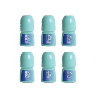 Imagem de Kit desodorante hi dri azul 6pc - HI E DRI