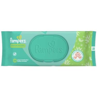 Imagem de Lenço Umedecido Pampers Aroma de Aloe Vera - 48 Unidades