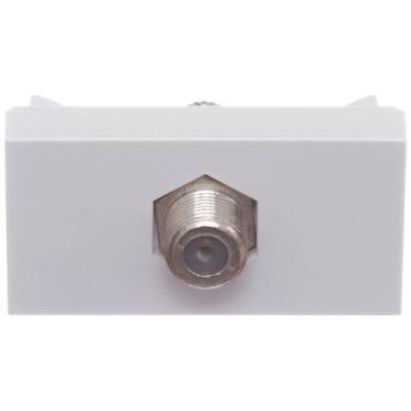 Imagem de Módulo Tomada para Antena de TV Cabo Coaxial Branco Orion - S70546804 