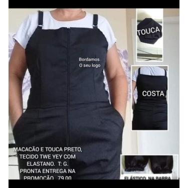 Imagem de Macacão e touca preto - Cânticos 